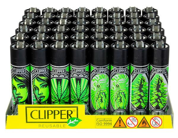 Clipper Feuerzeug Grass Art